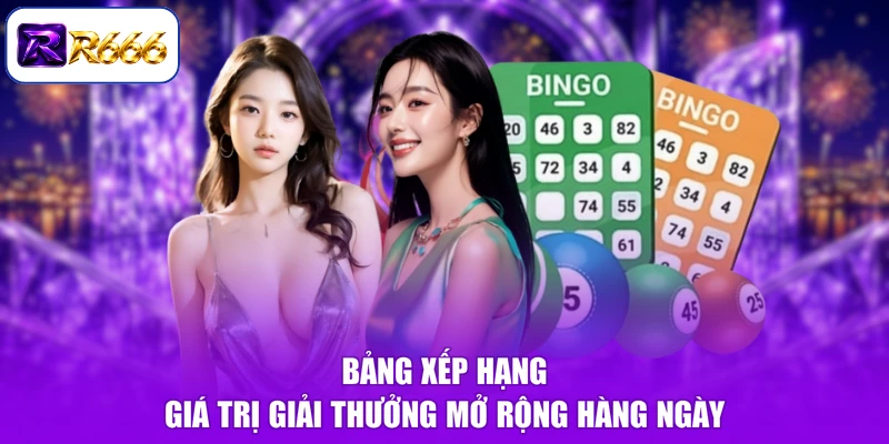 Bảng xếp hạng giá trị giải thưởng mở rộng hàng ngày