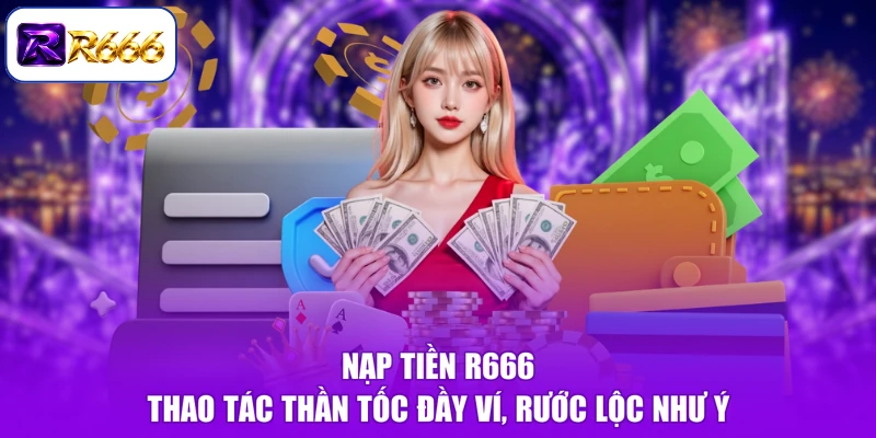 Nạp Tiền R666 - Thao Tác Thần Tốc Đầy Ví, Rước Lộc Như Ý